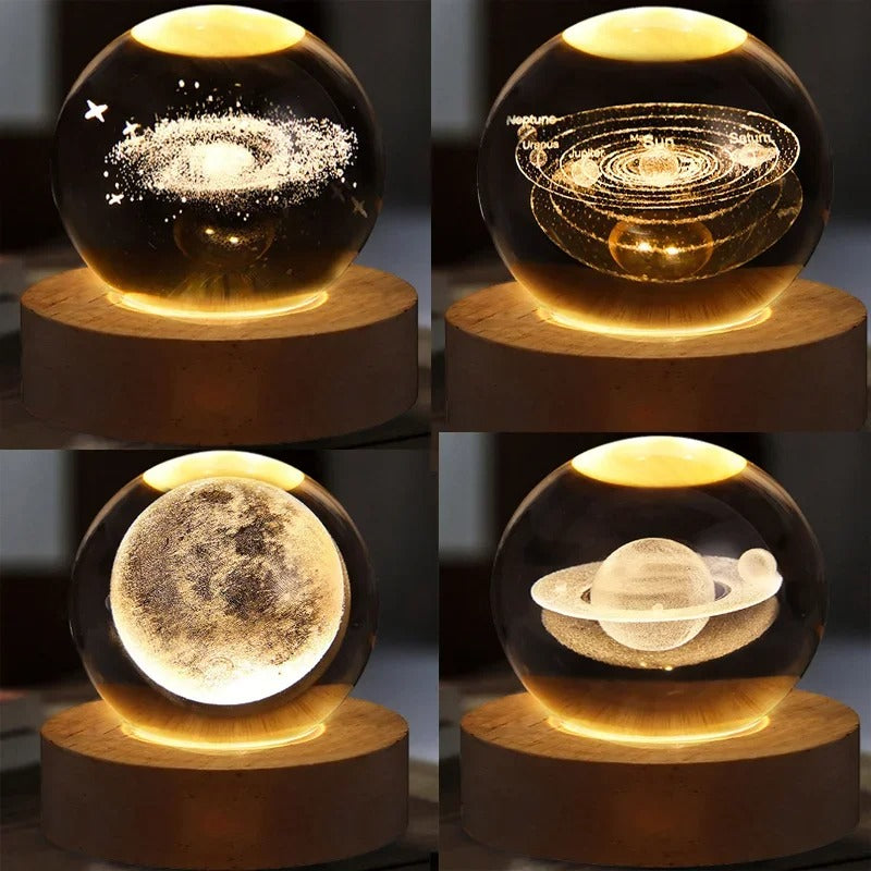 Clandestine™ Crystal Sphere Lamp